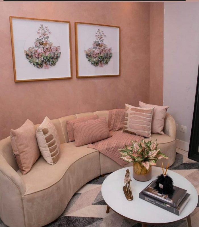 Cimento Queimado Perolizado Rose Gold 1,6 kg DecorColors - Imagem 2