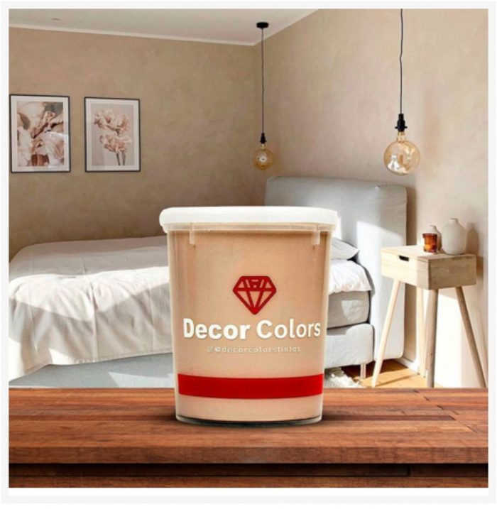 Cimento Queimado Perolizado Avelã 1,6 kg DecorColors
