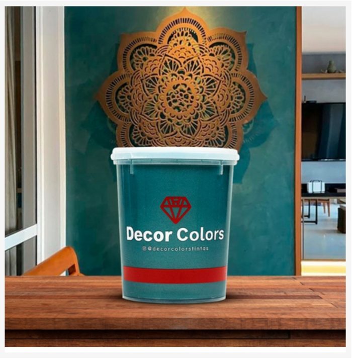 Cimento Queimado Perolizado Poeira de Jade 1,6 kg DecorColors