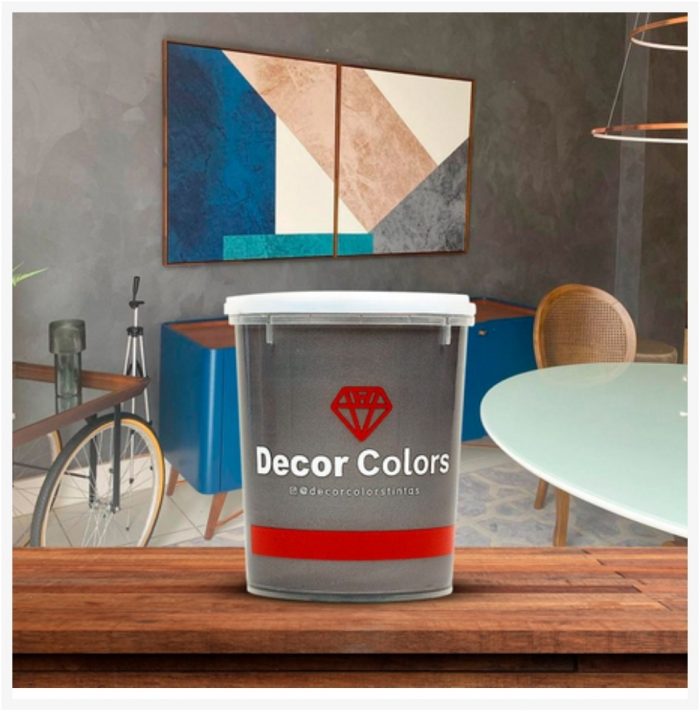 Cimento Queimado Perolizado Minério de ônix 1,6 kg DecorColors