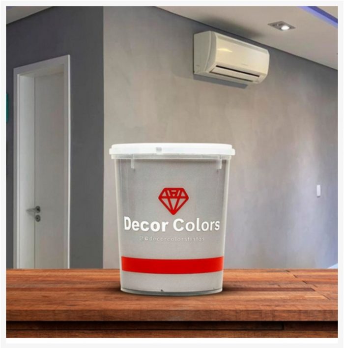 Cimento Queimado Perolizado Prata Nobre 1,6 kg DecorColors