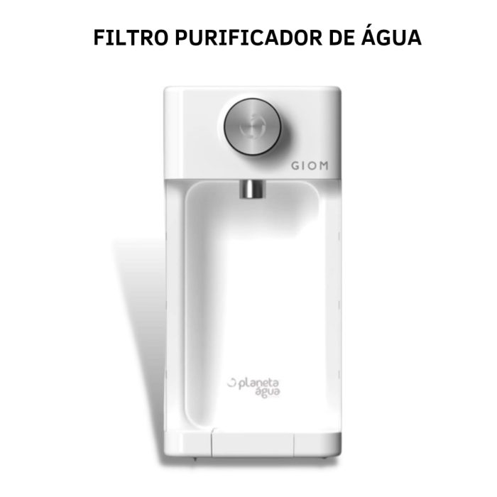Purificador de água Filtro Giom água alcalina natural - Planeta Água Branco