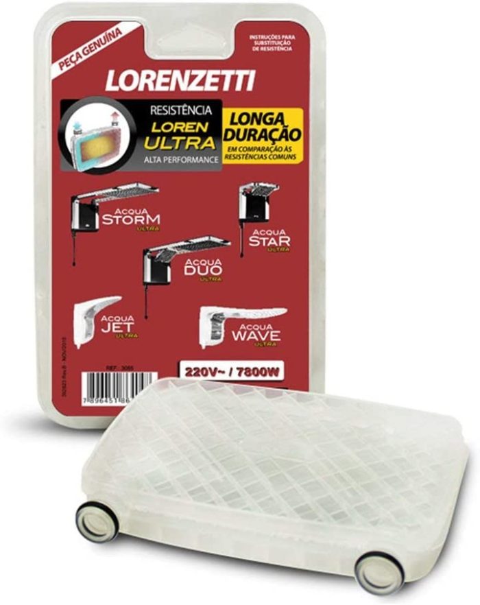 Resistência Lorenzetti Acqua Ultra Storm / Star /  Duo 127/220v