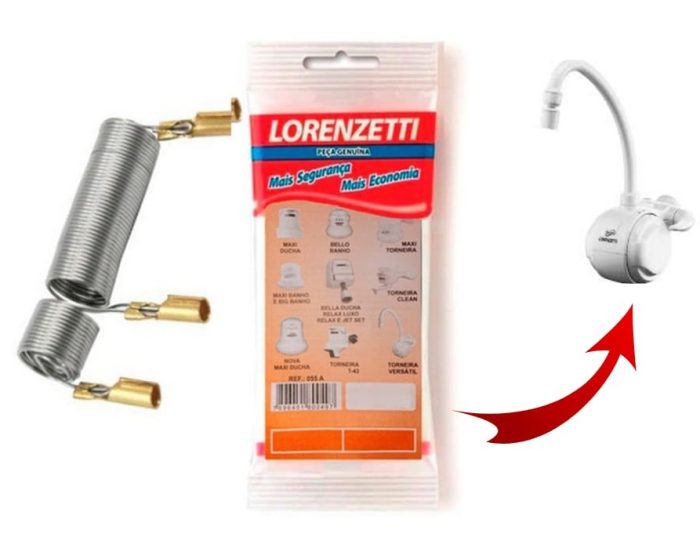 Resistência Lorenzetti Torneira Elétrica Versátil 127/220