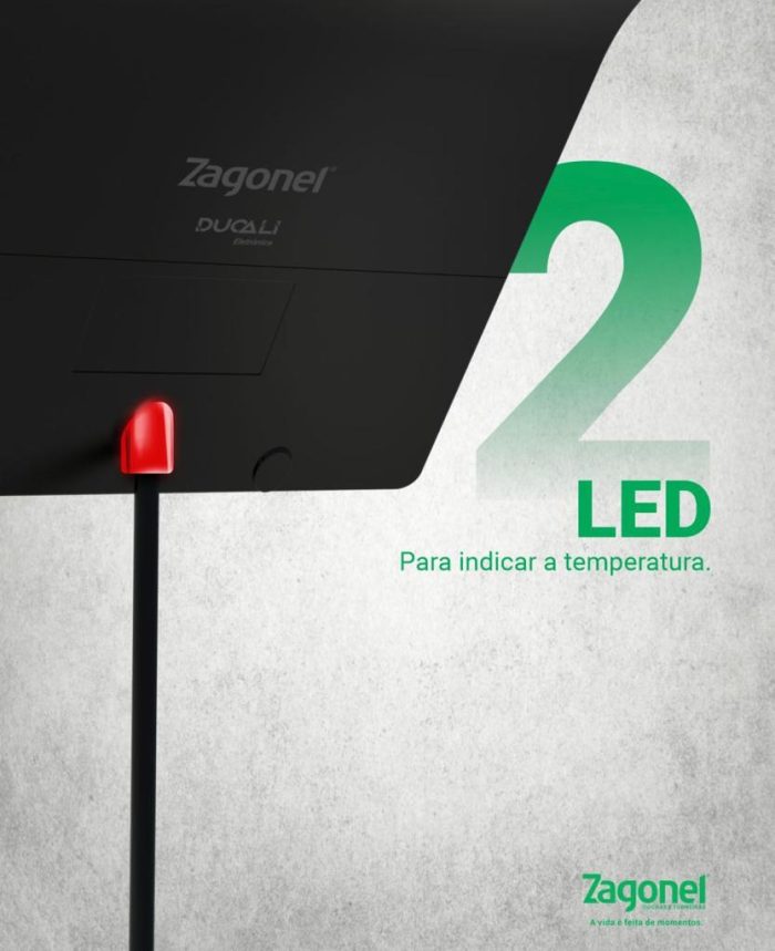 Zagonel Ducha Ducali Black - Imagem 4