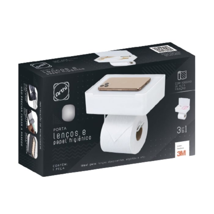 Porta Lenços Umidecidos E Papel Higiênico