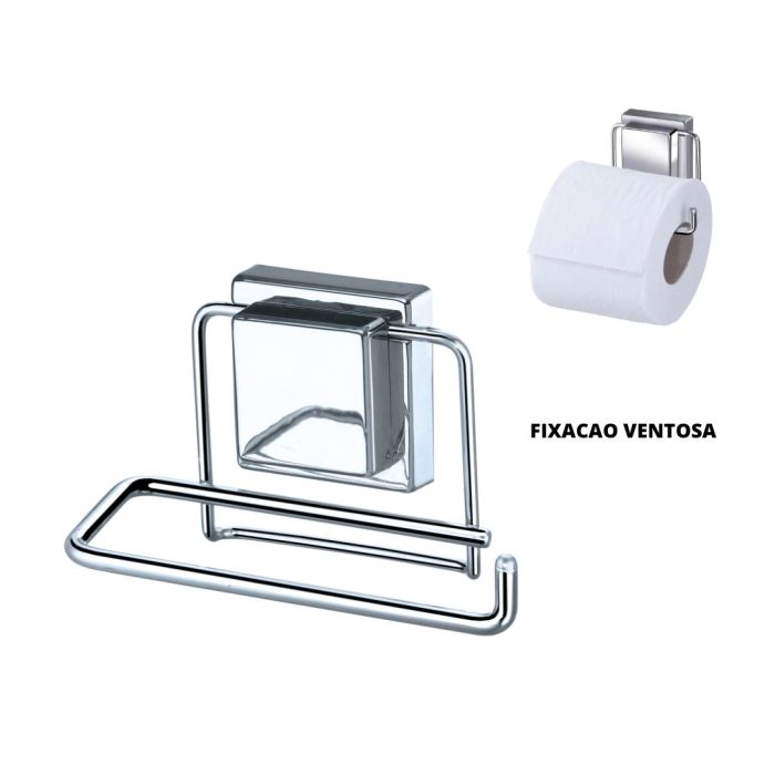 Ventosa Porta Rolo De Papel Higiênico - Imagem 3