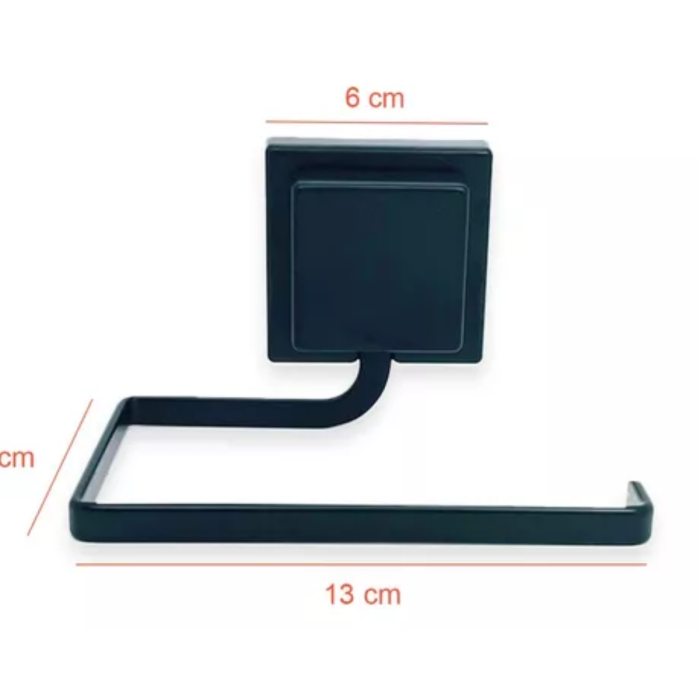 3M Suporte Papel Higiênico Piatina Preto Fosco - Imagem 2