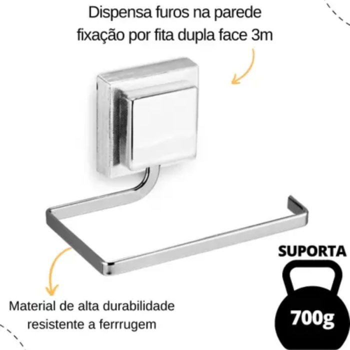 3M Suporte Papel Higiênico Piatina - Imagem 2