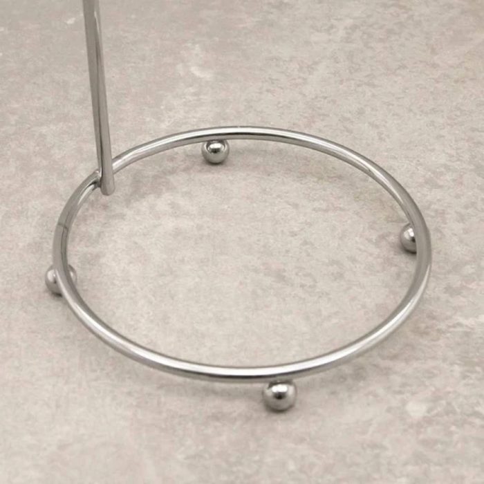 Suporte Para Chão Para Papel Higiênico Preto - Imagem 3