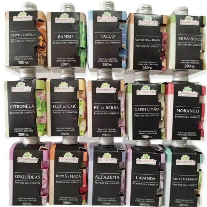 Difusor Aromatizante De Ambiente Senalandia Com Múltiplos Aromas