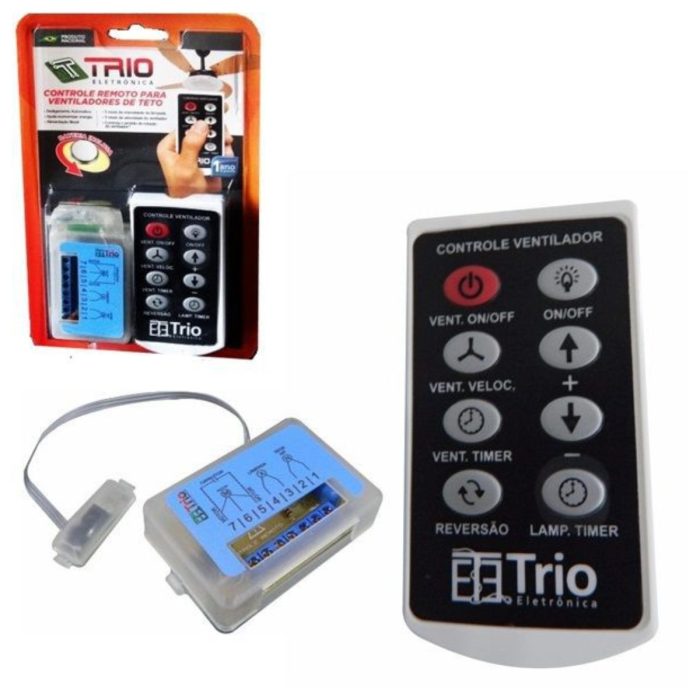 Controle Remoto Eletrônico Para Ventiladores De Teto