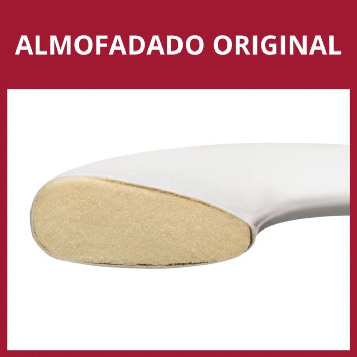 Assento Tampa de Vaso Almofadado Oval Com Frase “Faça Bem Feito” - Imagem 6