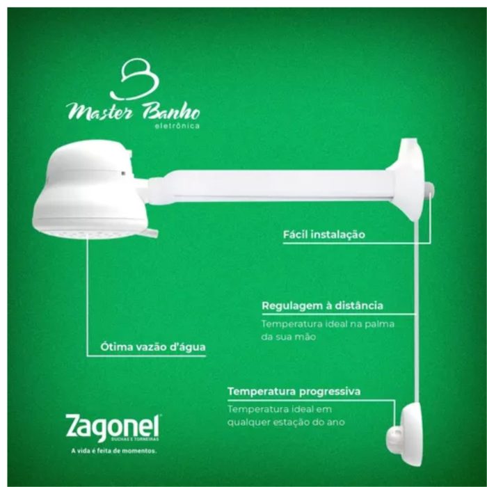 Ducha Master Banho Zagonel - Imagem 5